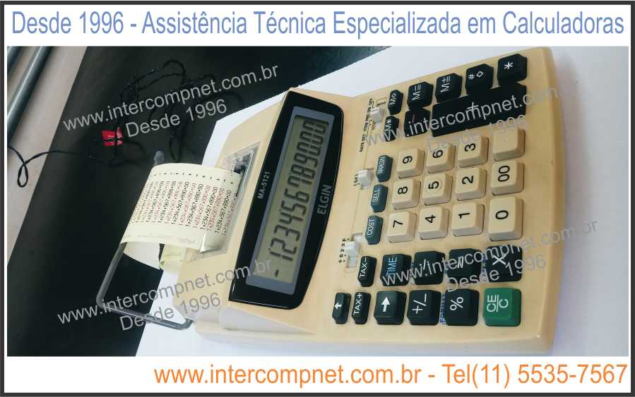 Calculadora-16-Bobina-Olivetti-Procalc-Sharp-Casio-Elgin_Spiral-Digit-hp-texas-instruments-falha-nao-liga-puxa-papel-assistencia-tecnica-manutencao-em-sp-sao-paulo